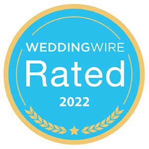 WeddingWire Rated 2022 award